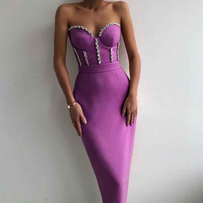 Casual Dresses Crystal Bandage Dress For Year 2023 Women Purple Summer Strapless Sexy Party Evening Club Outfits, Black
Casual Dresses Crystal Bandage Dress For Year 2023 Women Purple Summer Strapless Sexy Party Evening Club Outfits, Black
