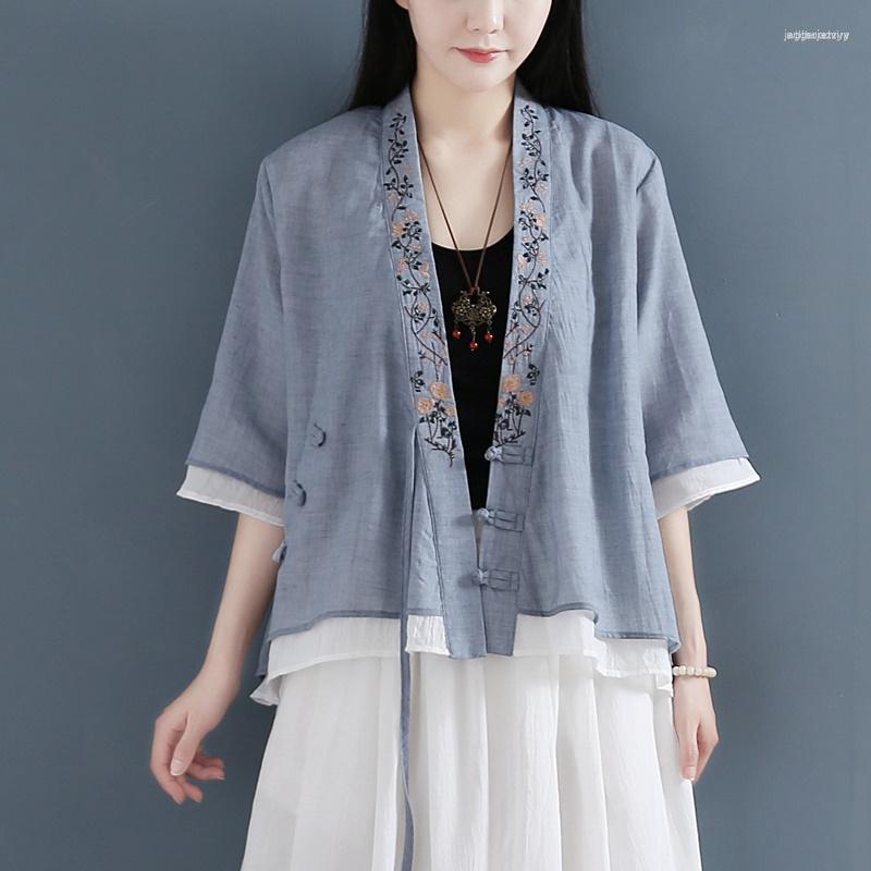 Ethnic Clothing 2023 Traditional Chinese Style Women Vintage Hanfu Top Oriental Shirt Cotton Linen Blouse Plus Size 30861
Ethnic Clothing 2023 Traditional Chinese Style Women Vintage Hanfu Top Oriental Shirt Cotton Linen Blouse Plus Size 30861