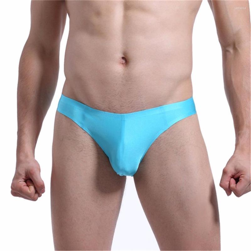 Underpants Men's Soft Seamless Bikini Ice Silky Sexy Pouch Comfortable High-Quality Underwear Size /L/XL, Black
Underpants Men's Soft Seamless Bikini Ice Silky Sexy Pouch Comfortable High-Quality Underwear Size /L/XL, Black