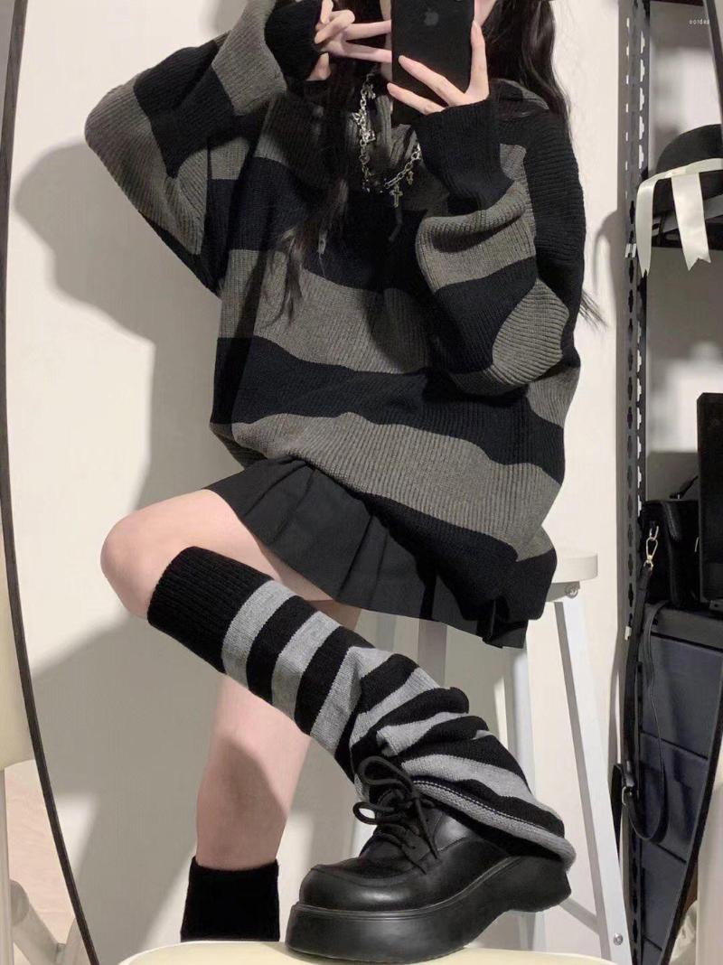 Women's Sweaters Vintage Retro Striped Sweater Women's Autumn And Winter Loose Lazy Japanese College Style Pullover, Black
Women's Sweaters Vintage Retro Striped Sweater Women's Autumn And Winter Loose Lazy Japanese College Style Pullover, Black