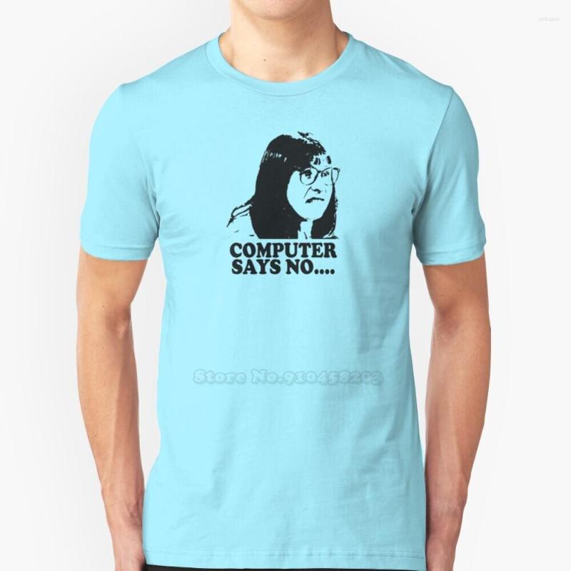 Men's T Shirts Computer Says No Little Britain Shirt T-Shirts Pure Cotton O-Neck Men, Mtee-burgundy
Men's T Shirts Computer Says No Little Britain Shirt T-Shirts Pure Cotton O-Neck Men, Mtee-burgundy