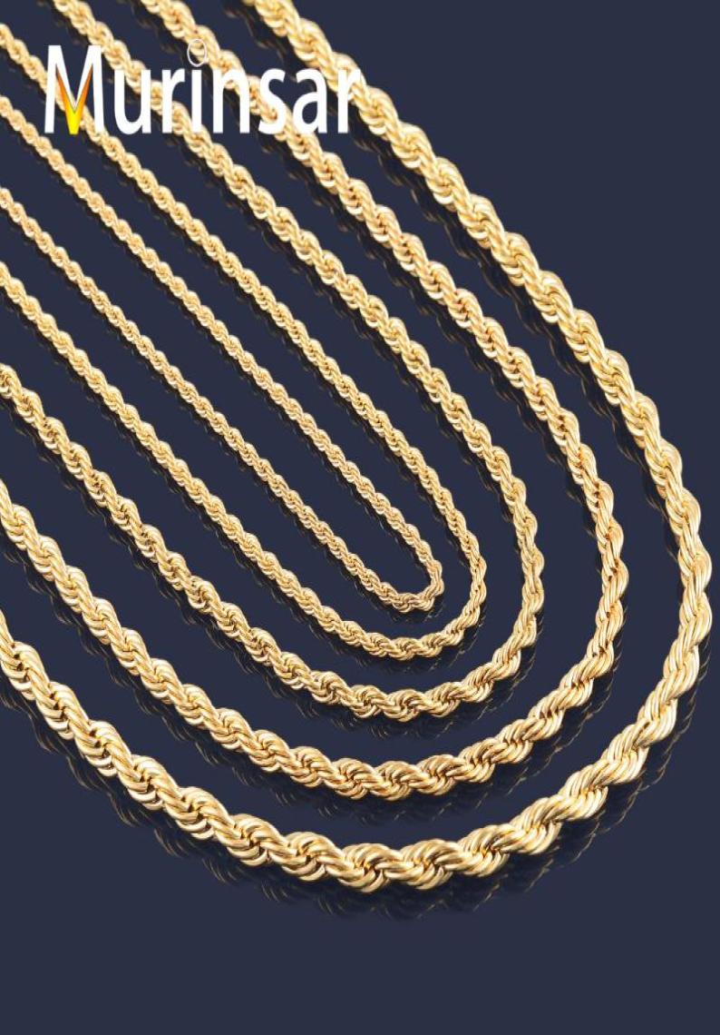 18K Gold Filled Stainless Steel Necklace Rope Chain for Men and Women Stainless Steel Gold Chain Necklace High Quality3382254
18K Gold Filled Stainless Steel Necklace Rope Chain for Men and Women Stainless Steel Gold Chain Necklace High Quality3382254