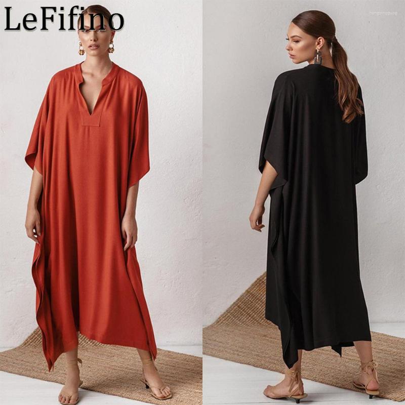 Women's Swimwear Summer Fashion V-neck Silky Polyester Loose Fitting Long Skirt Beach Bikini Swimsuit Cover Up Vacation Sunscreen Shirt Robe
Women's Swimwear Summer Fashion V-neck Silky Polyester Loose Fitting Long Skirt Beach Bikini Swimsuit Cover Up Vacation Sunscreen Shirt Robe