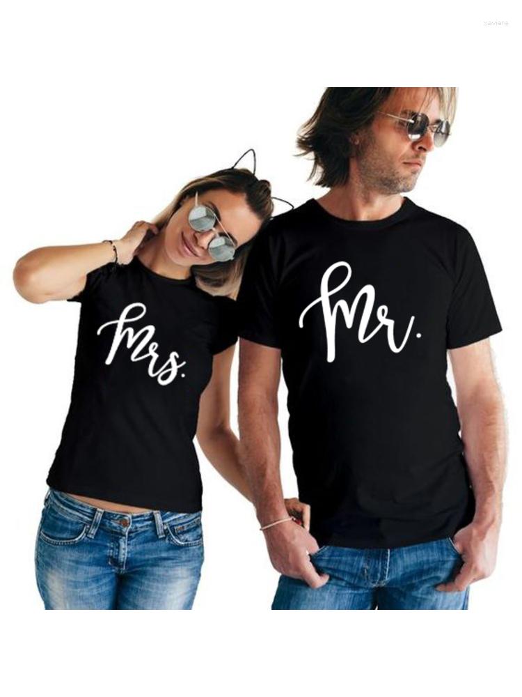 

Women' T Shirts Couple Matching Love For Couples Mr And Mrs Husband Wife Honeymoon Tshirts Wedding Gift Anniversary, 35y4-fstbk-