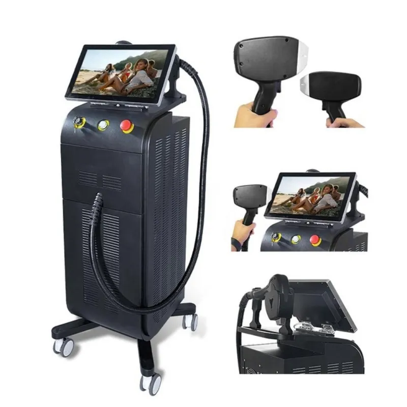 Diode Laser RF Equipment Hair Removal Machine 808 Professional Ice Titanium Facial Painless Electric Depilator For Women Depilatori
Diode Laser RF Equipment Hair Removal Machine 808 Professional Ice Titanium Facial Painless Electric Depilator For Women Depilatori