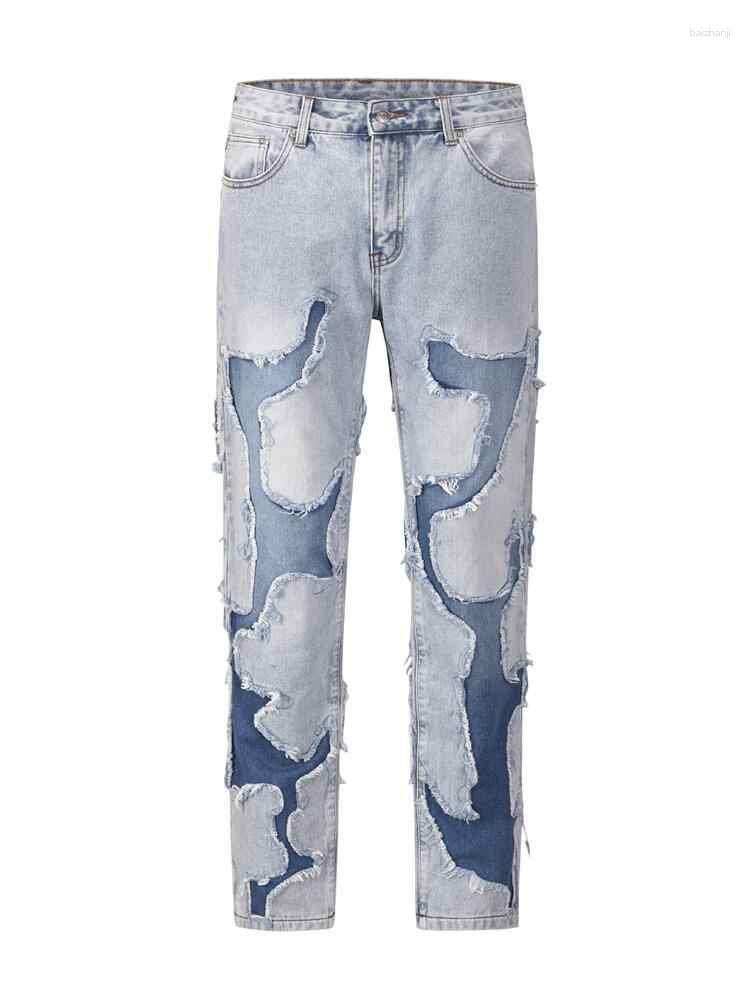 Men's Jeans Rt055 Fashion Men's 2023 Runway Luxury European Design Party Style Clothing, Blue
Men's Jeans Rt055 Fashion Men's 2023 Runway Luxury European Design Party Style Clothing, Blue