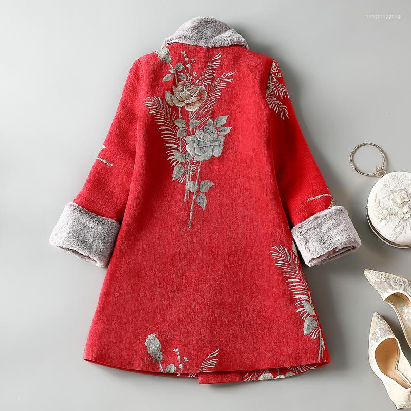 Ethnic Clothing Cheongsam Slim Fit Medium Length Qipao Cotton Coat Vintage Stand Collar Suit Winter Women's Detachable Fur
Ethnic Clothing Cheongsam Slim Fit Medium Length Qipao Cotton Coat Vintage Stand Collar Suit Winter Women's Detachable Fur
