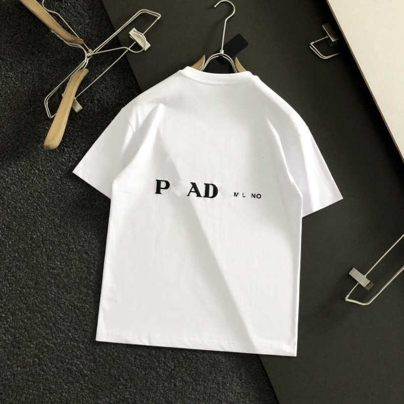 Men' t shirt casual polo shirt designer mens clothing luxury brand short sleeved Tshirt triangle logo cotton sweatshirt round neck loose tee man polos, White
Men' t shirt casual polo shirt designer mens clothing luxury brand short sleeved Tshirt triangle logo cotton sweatshirt round neck loose tee man polos, White