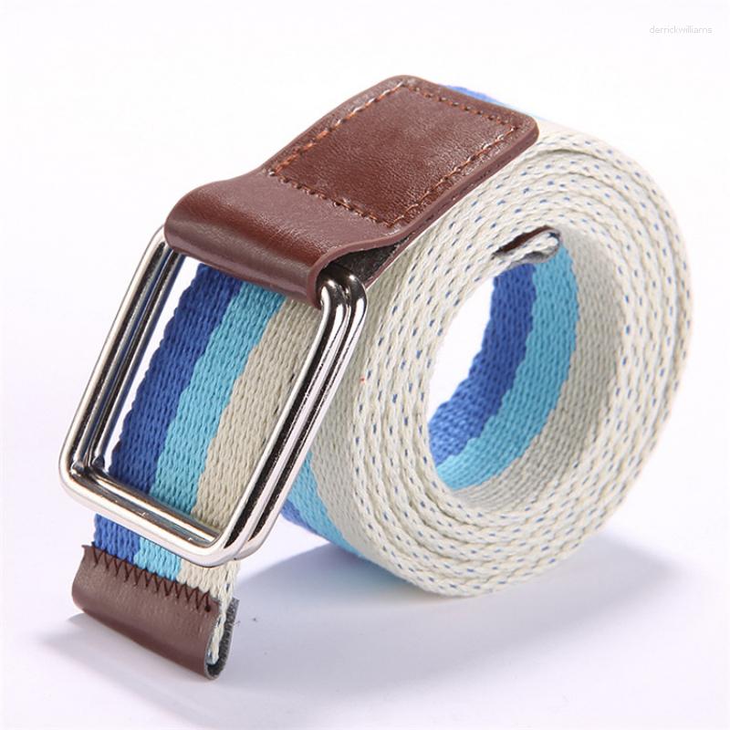 Belts Trend 7 Colors Woven Canvas Double Ring Buckle Belt Unisex Personality Fashion With Jeans Everything Simple Classic Striped
Belts Trend 7 Colors Woven Canvas Double Ring Buckle Belt Unisex Personality Fashion With Jeans Everything Simple Classic Striped