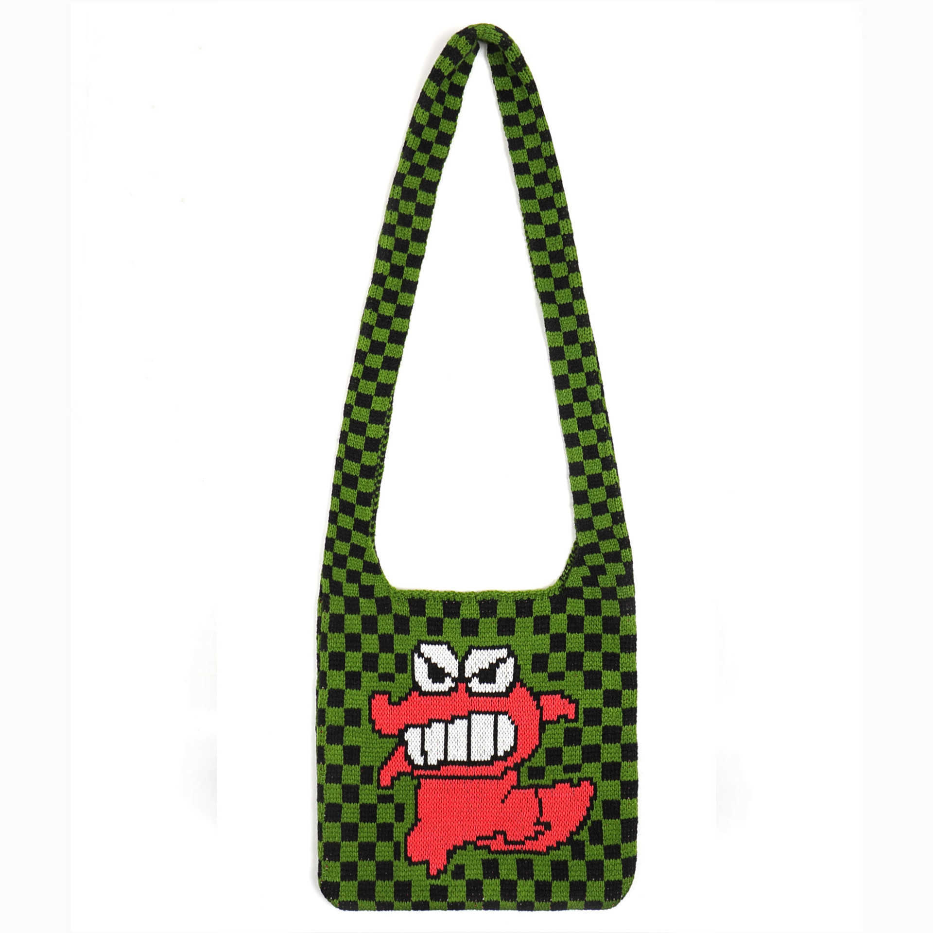 New Crossbody Knitted Bag Popular One Shoulder Woolen Women's Bag for Young Girls Versatile Casual Bag for Small People, Green5
New Crossbody Knitted Bag Popular One Shoulder Woolen Women's Bag for Young Girls Versatile Casual Bag for Small People, Green5