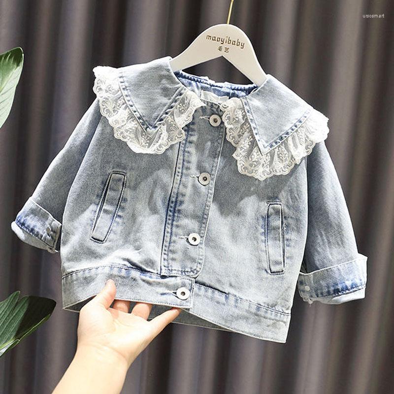 Jackets Fashion Lace Denim Jacket For Girls Coats Children Clothing Autumn Baby Clothes Outerwear Jean Coat, 03
Jackets Fashion Lace Denim Jacket For Girls Coats Children Clothing Autumn Baby Clothes Outerwear Jean Coat, 03