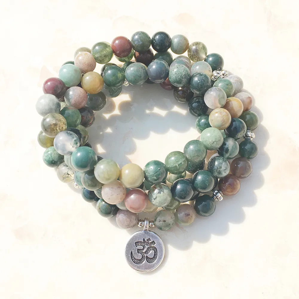 SN1034Fashion Womens Wrap Bracelet Trendy India Agate Necklace 108 Mala Fancy Jasper Beads Breaclet
SN1034Fashion Womens Wrap Bracelet Trendy India Agate Necklace 108 Mala Fancy Jasper Beads Breaclet
