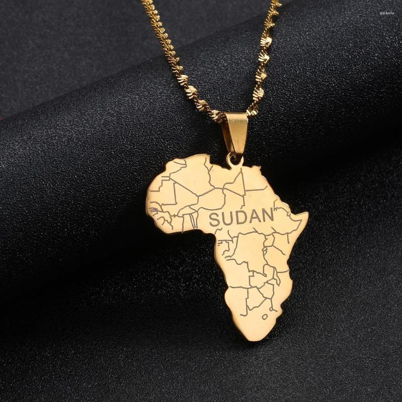 Pendant Necklaces Stainless Steel Africa Map With Sudan For Women Men Fashion Maps Jewellery
Pendant Necklaces Stainless Steel Africa Map With Sudan For Women Men Fashion Maps Jewellery
