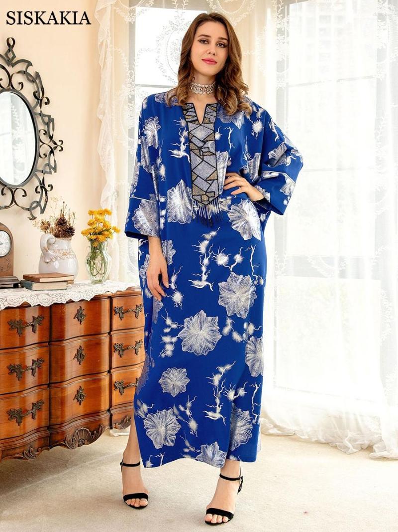 Ethnic Clothing AIB-364 Woman Dress Ramadan Diamonds Bat Sleeve Dubai Turkish Islamic Long Kimono Abaya Oversized Gowns Solid Moroccan
Ethnic Clothing AIB-364 Woman Dress Ramadan Diamonds Bat Sleeve Dubai Turkish Islamic Long Kimono Abaya Oversized Gowns Solid Moroccan