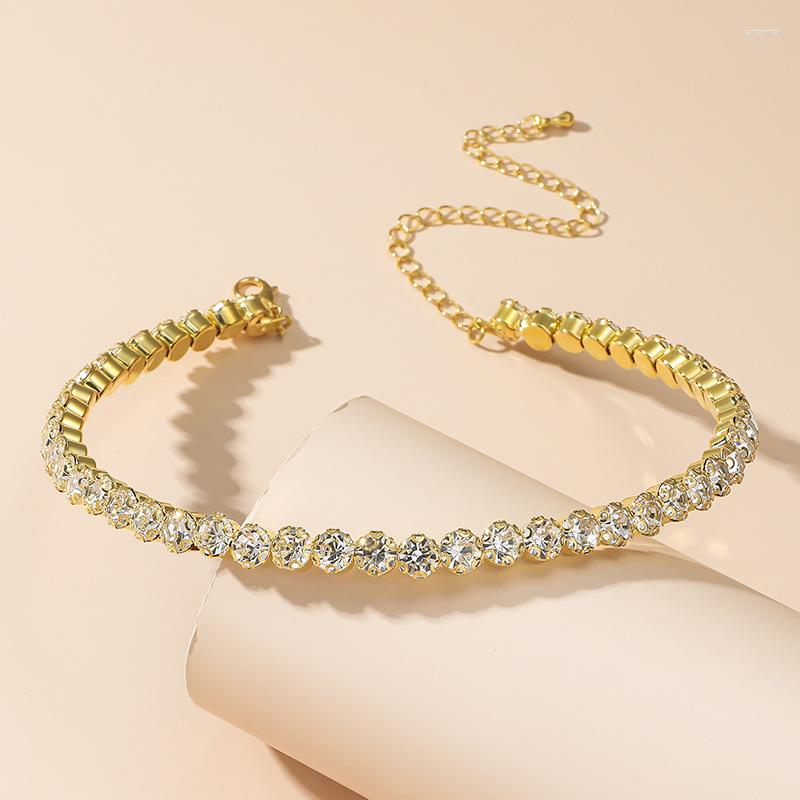 Choker BLIJERY In Necklace Women Korean Fashion Jewelry On The Neck Shiny Crystal Rhinestones Y2k Accessories
Choker BLIJERY In Necklace Women Korean Fashion Jewelry On The Neck Shiny Crystal Rhinestones Y2k Accessories