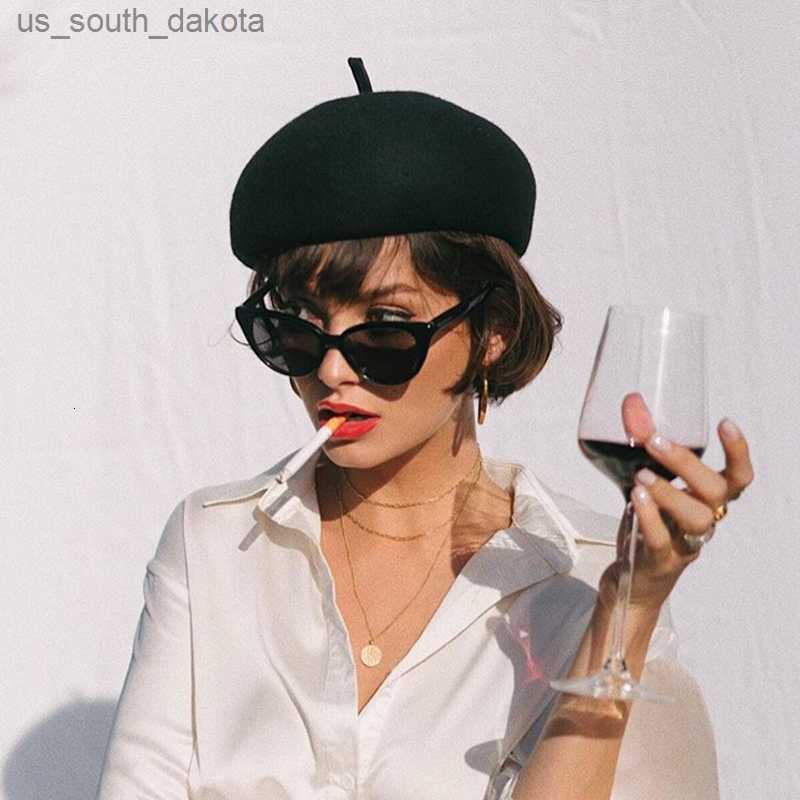 2023 New High Quality Fashion Wool Felt Enchanted Wedding Hat Cocktail Party Retro Ladies Winter Solid Beret Hat Ceremonial Cap L230523, Yellow
2023 New High Quality Fashion Wool Felt Enchanted Wedding Hat Cocktail Party Retro Ladies Winter Solid Beret Hat Ceremonial Cap L230523, Yellow