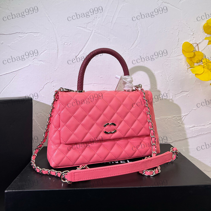 Designer Womens Shoulder Bag Leather Flap Ringer Top Handle Tote Matelasse Chain Crossbody Bag Silver Metal Buckle Caviar Bag Large Capacity Shopping Bags 25/29cm, Pink
Designer Womens Shoulder Bag Leather Flap Ringer Top Handle Tote Matelasse Chain Crossbody Bag Silver Metal Buckle Caviar Bag Large Capacity Shopping Bags 25/29cm, Pink