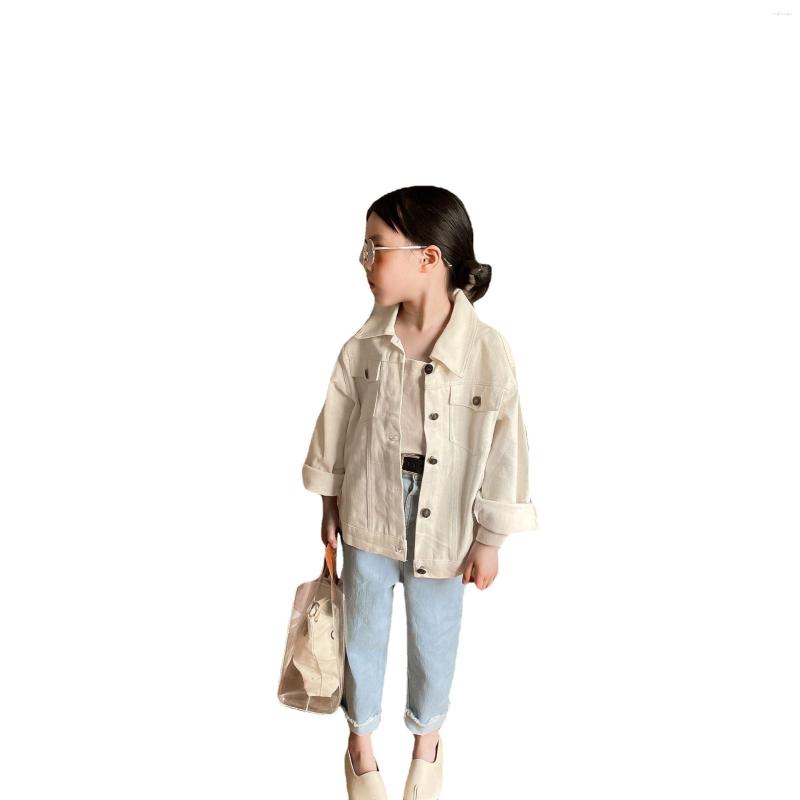 Jackets 2023 Baby Girl Boy Spring Autumn Denim Coats Fashion Cartoon Jacket Kids Children Overwear Clothes, Ivory
Jackets 2023 Baby Girl Boy Spring Autumn Denim Coats Fashion Cartoon Jacket Kids Children Overwear Clothes, Ivory