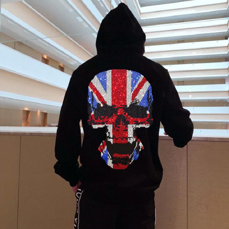 Men's Hoodies 2023 Winter Designer Men's Loose Pullover Casual Hoodie Skull Pattern Warm Top Sweatshirt, As shown asian size
Men's Hoodies 2023 Winter Designer Men's Loose Pullover Casual Hoodie Skull Pattern Warm Top Sweatshirt, As shown asian size