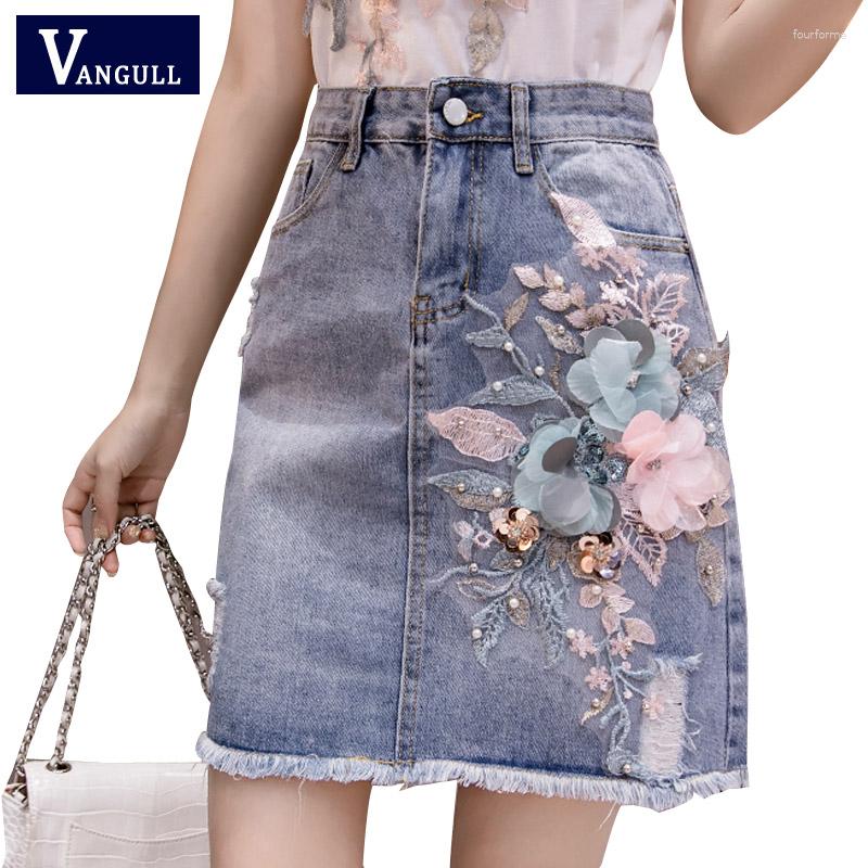 Skirts Vangull Summer Fall Women Beading Flower Tassel Irregular High Waisted Denim Skirt Designer Woman Embroidery Slim Jeans, Picture shown
Skirts Vangull Summer Fall Women Beading Flower Tassel Irregular High Waisted Denim Skirt Designer Woman Embroidery Slim Jeans, Picture shown