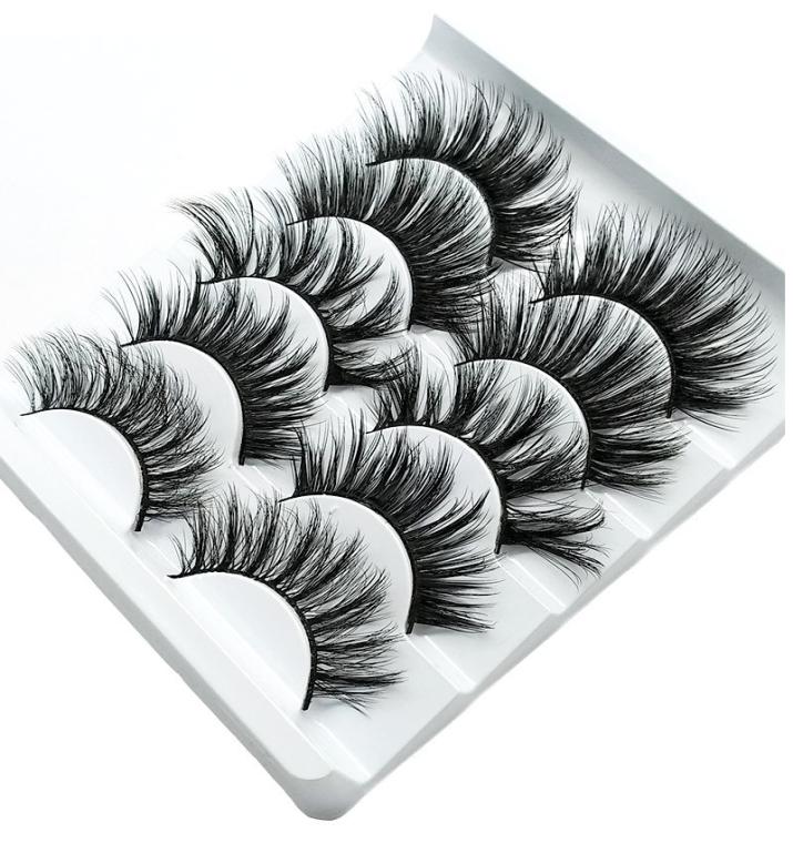 NEW 5Pairs Faux 3D Mink Eyelashes False Eyelashes Natural Thick Long Eye Lashes Eyelash Extension Wispy Makeup Beauty Tools4742977
NEW 5Pairs Faux 3D Mink Eyelashes False Eyelashes Natural Thick Long Eye Lashes Eyelash Extension Wispy Makeup Beauty Tools4742977