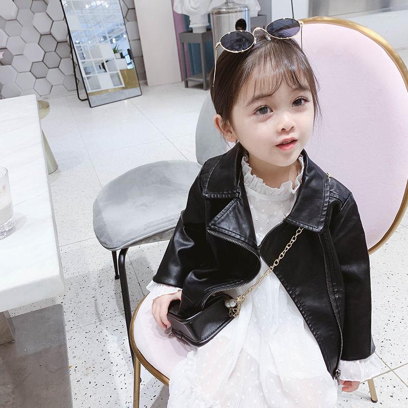 Jackets Girls Boys Black Pu Kids Baby Leather Jacket Spring Autumn Cool Coat Children Clothes Overcoats 2-10T
Jackets Girls Boys Black Pu Kids Baby Leather Jacket Spring Autumn Cool Coat Children Clothes Overcoats 2-10T
