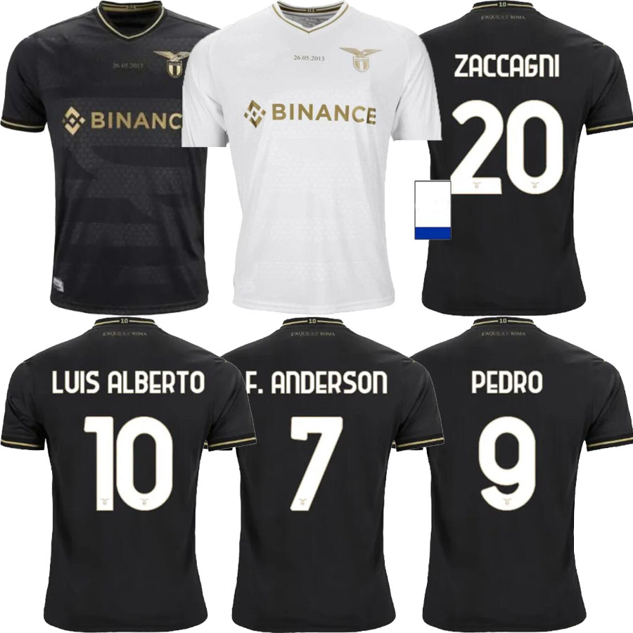 23/24 SS LaZIo Soccer Jerseys 10th Anniversary Special Maglie da Calcio White LUIS ALBERTO IMMOBILE Football Shirt S-2XL, Black
23/24 SS LaZIo Soccer Jerseys 10th Anniversary Special Maglie da Calcio White LUIS ALBERTO IMMOBILE Football Shirt S-2XL, Black