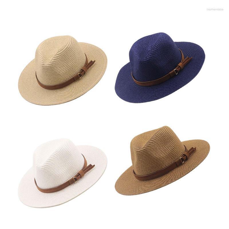 Wide Brim Hats Women Men Straw Panama Sunhats UV Protective Girls Bohemia Sun Hat For Travel Holiday Camping Hiking OutdoorWide, White
Wide Brim Hats Women Men Straw Panama Sunhats UV Protective Girls Bohemia Sun Hat For Travel Holiday Camping Hiking OutdoorWide, White