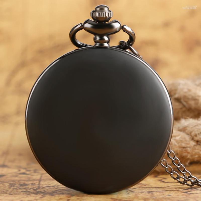 Pocket Watches Vintage Black Quartz Necklace Watch Men Women Steampunk Cool Pendant Chain Clock Kids, Bk necklace chain
Pocket Watches Vintage Black Quartz Necklace Watch Men Women Steampunk Cool Pendant Chain Clock Kids, Bk necklace chain
