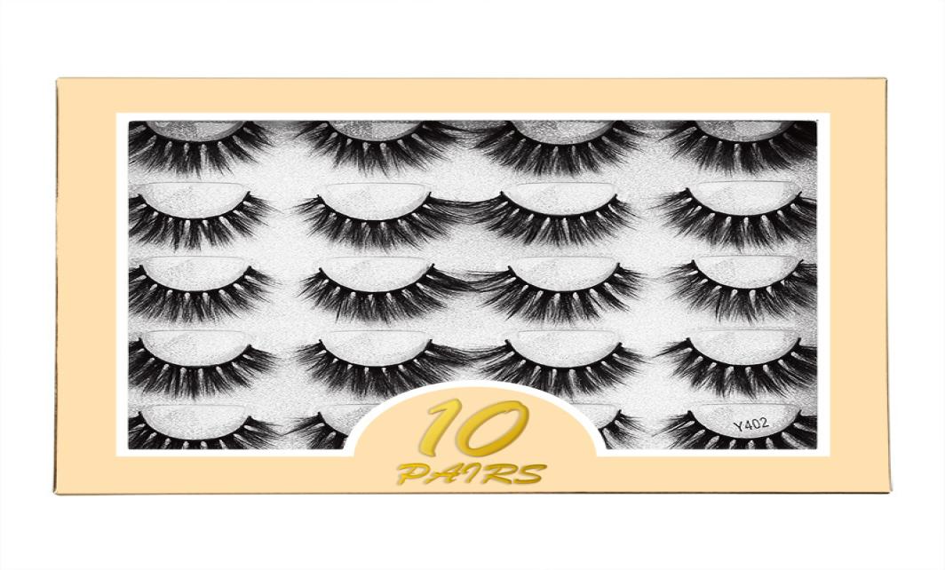 10 Pairs Natural 3D False Eyelashes Set Fake Lashes Makeup Kit Mink Extension5949010
10 Pairs Natural 3D False Eyelashes Set Fake Lashes Makeup Kit Mink Extension5949010