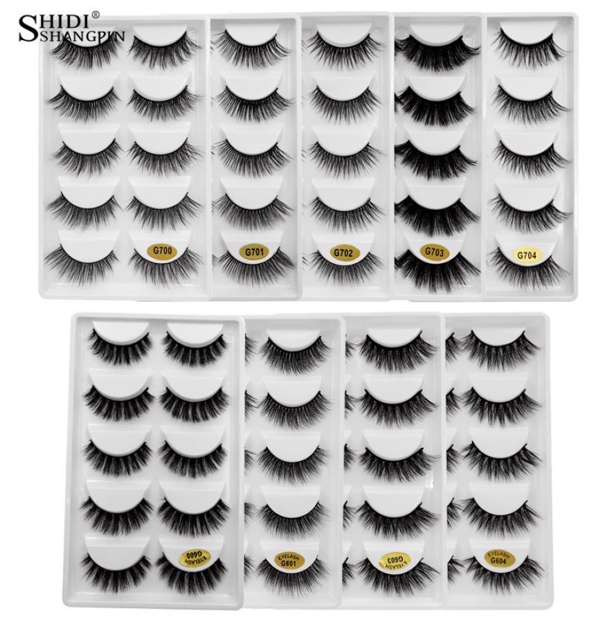 3D Mink False Eyelashes 5 pairs Natural Long Thick Eye Lashes Hand made Reusable Makeup eyelash extensions Tool8348767
3D Mink False Eyelashes 5 pairs Natural Long Thick Eye Lashes Hand made Reusable Makeup eyelash extensions Tool8348767