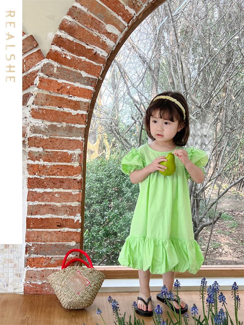 Girl Dresses 2023 Summer Toddler Dress Solid Ruffle Short Sleeve Kids Sweet For Girls Children Clothing Vestidos, Green
Girl Dresses 2023 Summer Toddler Dress Solid Ruffle Short Sleeve Kids Sweet For Girls Children Clothing Vestidos, Green