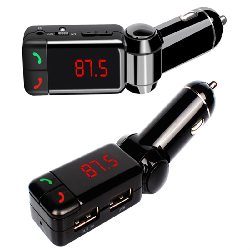Car Bluetooth-compatible fm transmitter car kit Hands Free mp3 player wireless radio AUX car charger USB SD
Car Bluetooth-compatible fm transmitter car kit Hands Free mp3 player wireless radio AUX car charger USB SD