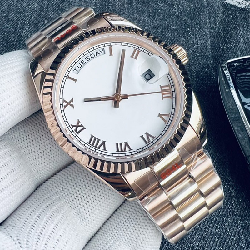 Watch Automatic Mechanical Movement Watches For Women Wristbrand 36mm 41mm Stainless Steel 904L Waterproof Bracelet Montre De Luxe Business Men Wristwatch, Color3
Watch Automatic Mechanical Movement Watches For Women Wristbrand 36mm 41mm Stainless Steel 904L Waterproof Bracelet Montre De Luxe Business Men Wristwatch, Color3