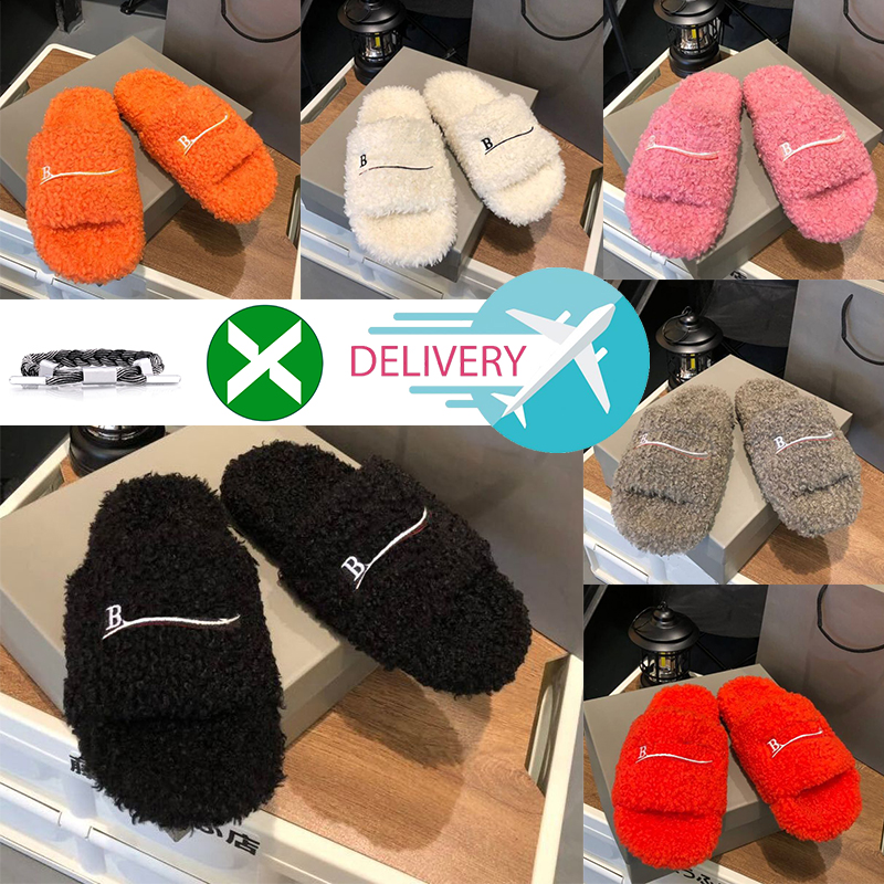 Luxury Slides Paris Designer men women Slippers Ladies Wool Winter Fur Fluffy Furry Warm Letters Sandals Comfortable Fuzzy Girl Flip Flops Slipper 35-44, Color #2
Luxury Slides Paris Designer men women Slippers Ladies Wool Winter Fur Fluffy Furry Warm Letters Sandals Comfortable Fuzzy Girl Flip Flops Slipper 35-44, Color #2