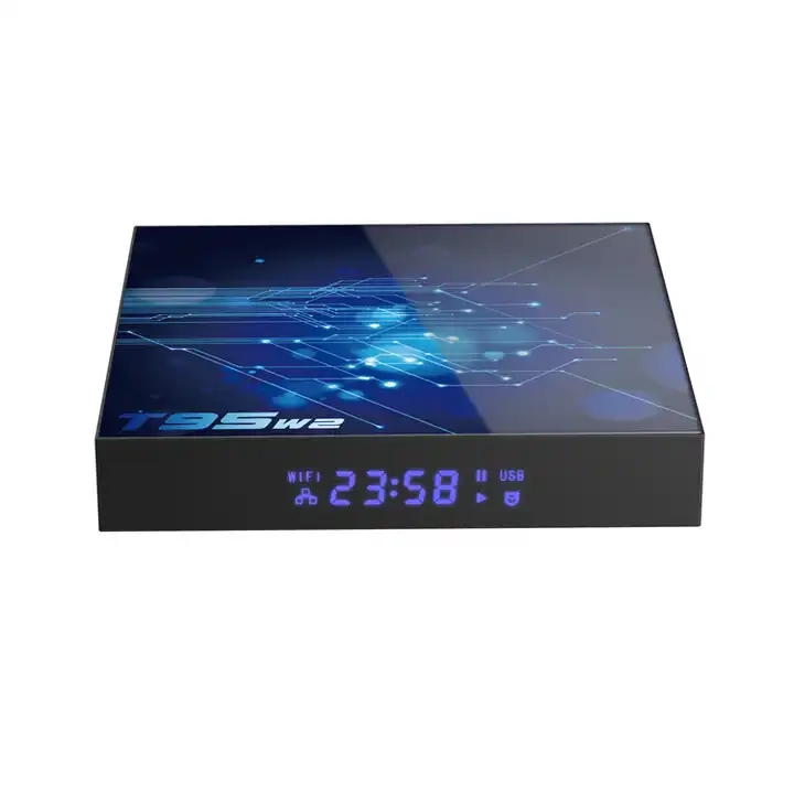 T95W2 S905W2 chip TV box 2.4G 5.8G dual WiFi 4G RAM 32G 64G ROM Android 11 OS hot selling T95 W2 Smart Set Top Box