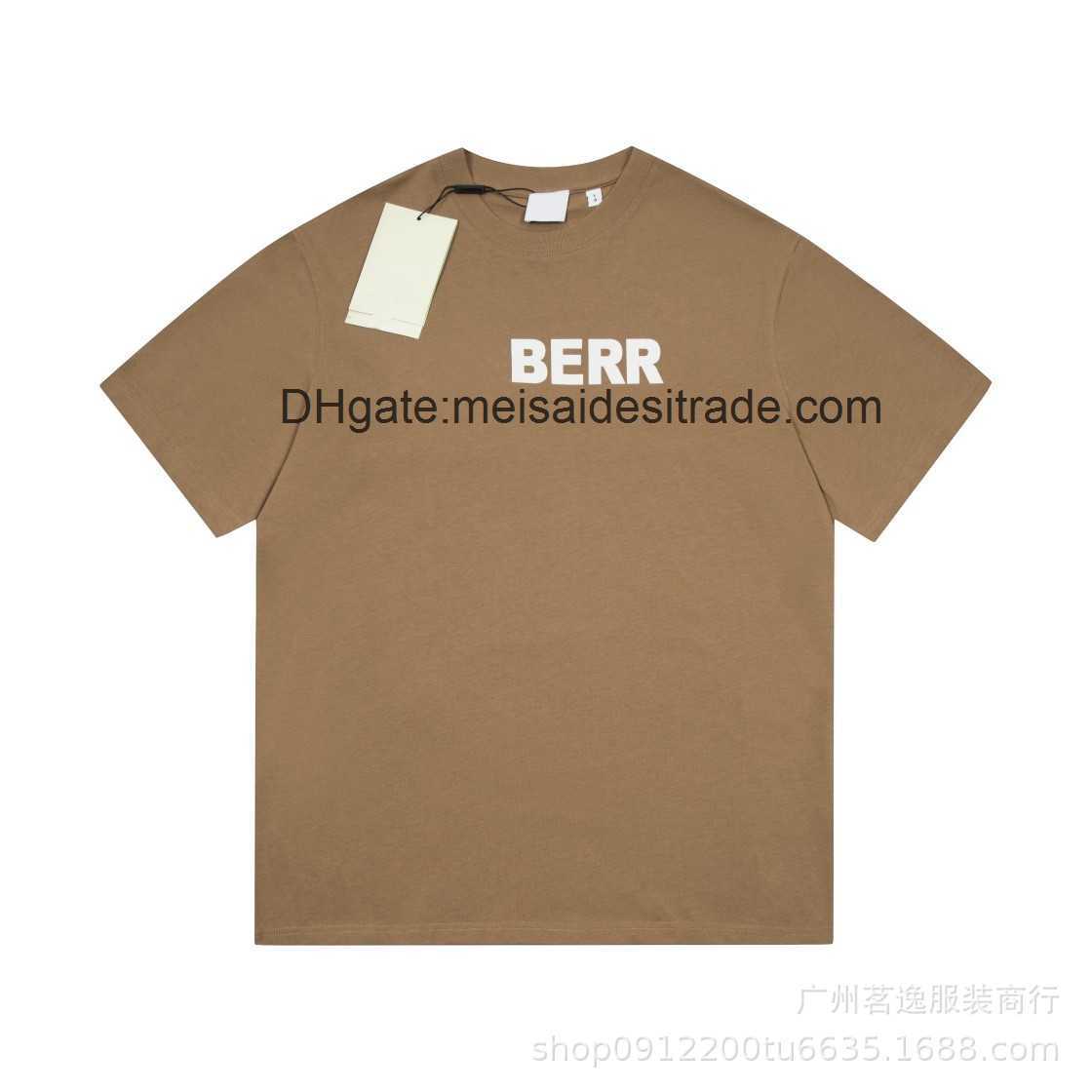 AAAAA Designer Luxury T-shirt Bur Brand The correct version BU' classic chest print T-shirt High Street casual couples fashion ins, Picture color
AAAAA Designer Luxury T-shirt Bur Brand The correct version BU' classic chest print T-shirt High Street casual couples fashion ins, Picture color