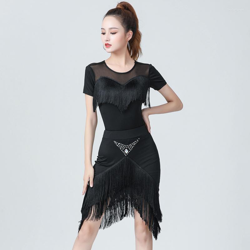 Stage Wear Adult Fringe Design Women Latin Dance Tops T-shirt Ballroom Dress Cloth Tango Chacha Dancing Performamnce Shirt
Stage Wear Adult Fringe Design Women Latin Dance Tops T-shirt Ballroom Dress Cloth Tango Chacha Dancing Performamnce Shirt