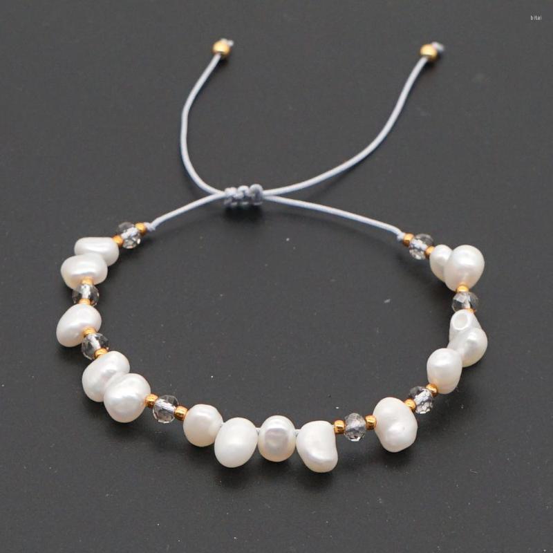 Link Bracelets Go2Boho Fashion Colored Crystal Bead Jewellery Friendship Rope Adjustment Freshwater Pearl For Women Jewelry
Link Bracelets Go2Boho Fashion Colored Crystal Bead Jewellery Friendship Rope Adjustment Freshwater Pearl For Women Jewelry