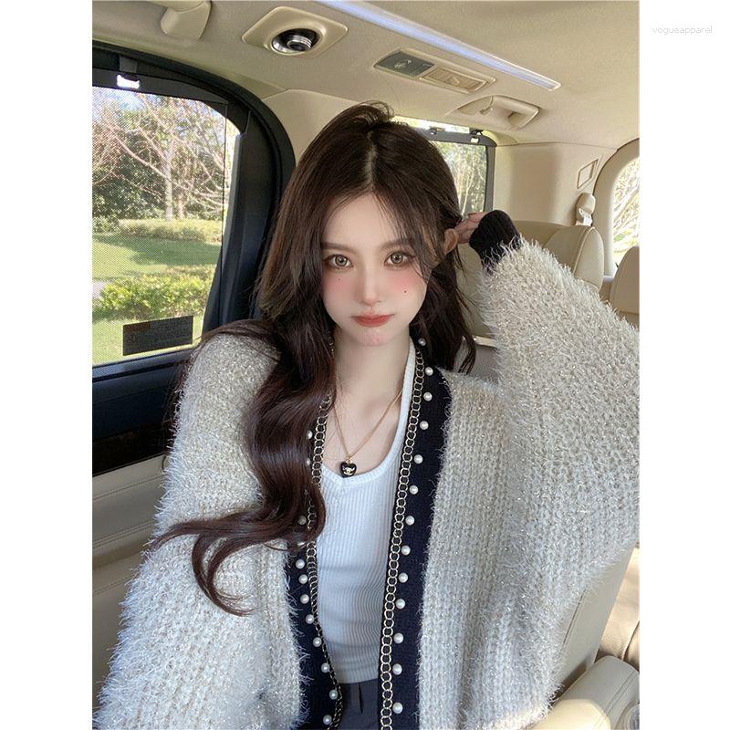 Women' Knits Spring Autumn Japan Style Cardigan Women' V-neck Merino Wool Knitted Jacket 2023 Korean Bow Pure Color Versatile Top T213, Gray
Women' Knits Spring Autumn Japan Style Cardigan Women' V-neck Merino Wool Knitted Jacket 2023 Korean Bow Pure Color Versatile Top T213, Gray