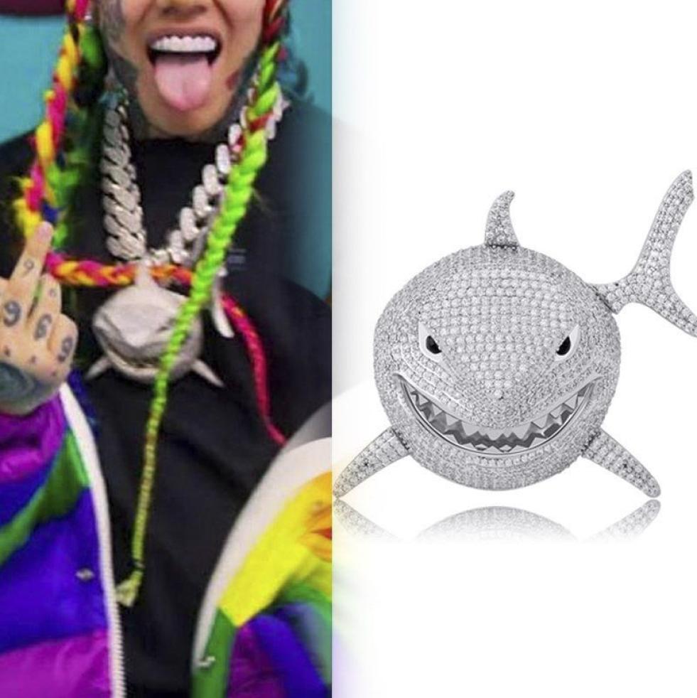 Hip Hop Rapper Small Size 6ix9ine Shark Pendant Necklace 18K Gold Plated Mens Hip Hop Jewelry Gift5987806
Hip Hop Rapper Small Size 6ix9ine Shark Pendant Necklace 18K Gold Plated Mens Hip Hop Jewelry Gift5987806