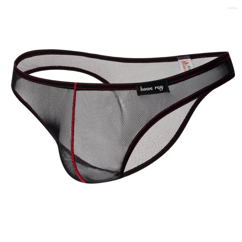 Underpants 1pcs Brand Howe Ray Gay Underwear Men's Transparent Yarn Half-pack Hip Small Triangle Bikini Sexy Briefs, Black
Underpants 1pcs Brand Howe Ray Gay Underwear Men's Transparent Yarn Half-pack Hip Small Triangle Bikini Sexy Briefs, Black