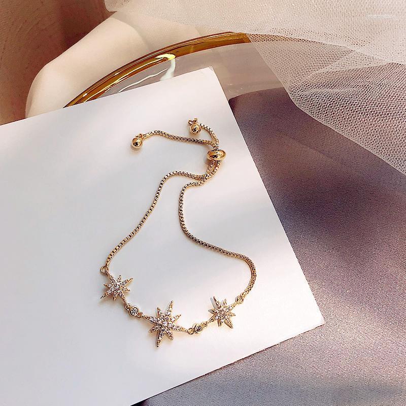 Link Bracelets 2023 Korea Selling Fashion Jewelry Elegant Simple Life Copper Inlay Zircon Star Adjustable Women Bracelet
Link Bracelets 2023 Korea Selling Fashion Jewelry Elegant Simple Life Copper Inlay Zircon Star Adjustable Women Bracelet