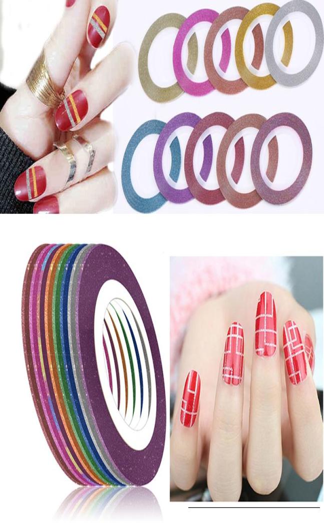 11 Rolls Nail Art Glitter Gold Silver Red Stripping Tape Line Nail Sticker DIY Accessories Matte Stickers Nail Art Decoration4026601, Multi
11 Rolls Nail Art Glitter Gold Silver Red Stripping Tape Line Nail Sticker DIY Accessories Matte Stickers Nail Art Decoration4026601, Multi