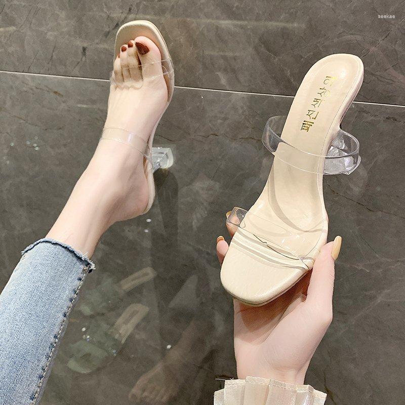 Slippers Summer Women Shoes Woman Clear Transparent Female Slides Crystal High Heels Ladies Mules Plus Size, Beige
Slippers Summer Women Shoes Woman Clear Transparent Female Slides Crystal High Heels Ladies Mules Plus Size, Beige