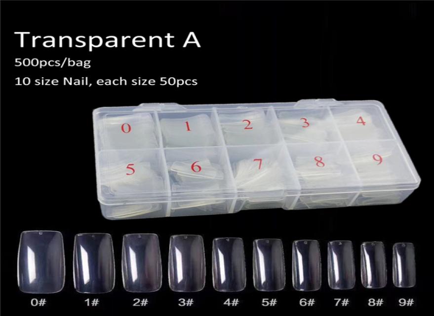 Tamax 500Pcsbox False Nail full cover half stick and french style white natural transparent clear color fake nails nail art tool1569365, Black
Tamax 500Pcsbox False Nail full cover half stick and french style white natural transparent clear color fake nails nail art tool1569365, Black
