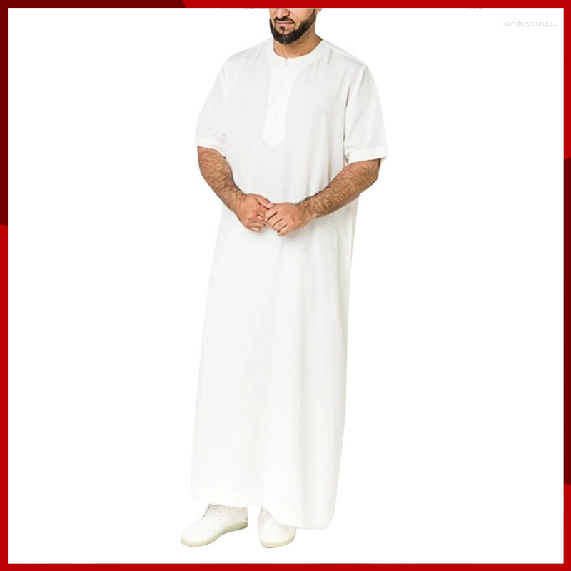 Ethnic Clothing Men Shirt Clothes Solid Color 2023 Short Sleeve With Button Vintage O Neck Muslim Arabic Islamic 5X
Ethnic Clothing Men Shirt Clothes Solid Color 2023 Short Sleeve With Button Vintage O Neck Muslim Arabic Islamic 5X