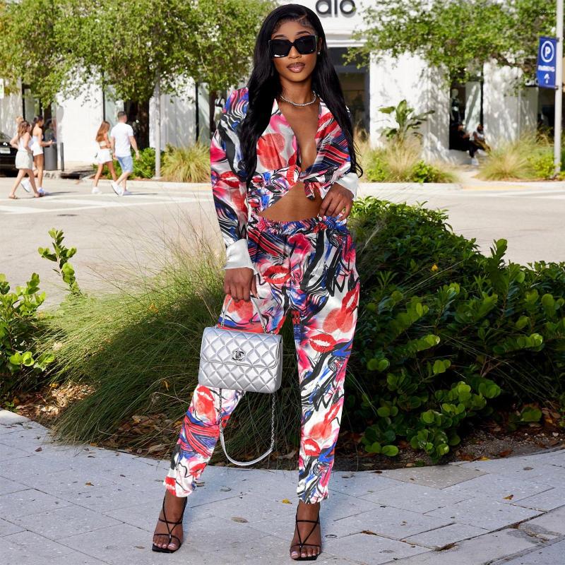 Women' Two Piece Pants Spring Women Fashion Shirt Suit Autumn Casual Print Long Sleeve Elegant Tops Pant Set Female Clothing 2023, Black
Women' Two Piece Pants Spring Women Fashion Shirt Suit Autumn Casual Print Long Sleeve Elegant Tops Pant Set Female Clothing 2023, Black