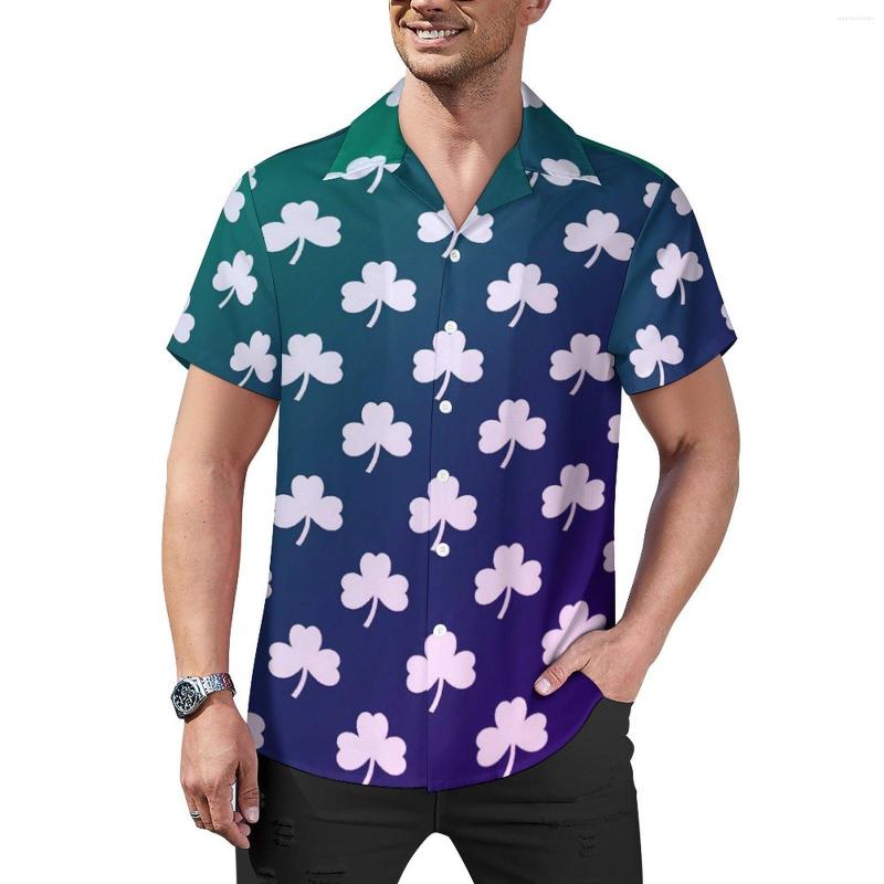 Men' Casual Shirts Shamrock Vacation Shirt Blue Green Hawaiian Men Retro Blouses Short Sleeve Custom Clothes 3XL 4XL, Style-13
Men' Casual Shirts Shamrock Vacation Shirt Blue Green Hawaiian Men Retro Blouses Short Sleeve Custom Clothes 3XL 4XL, Style-13