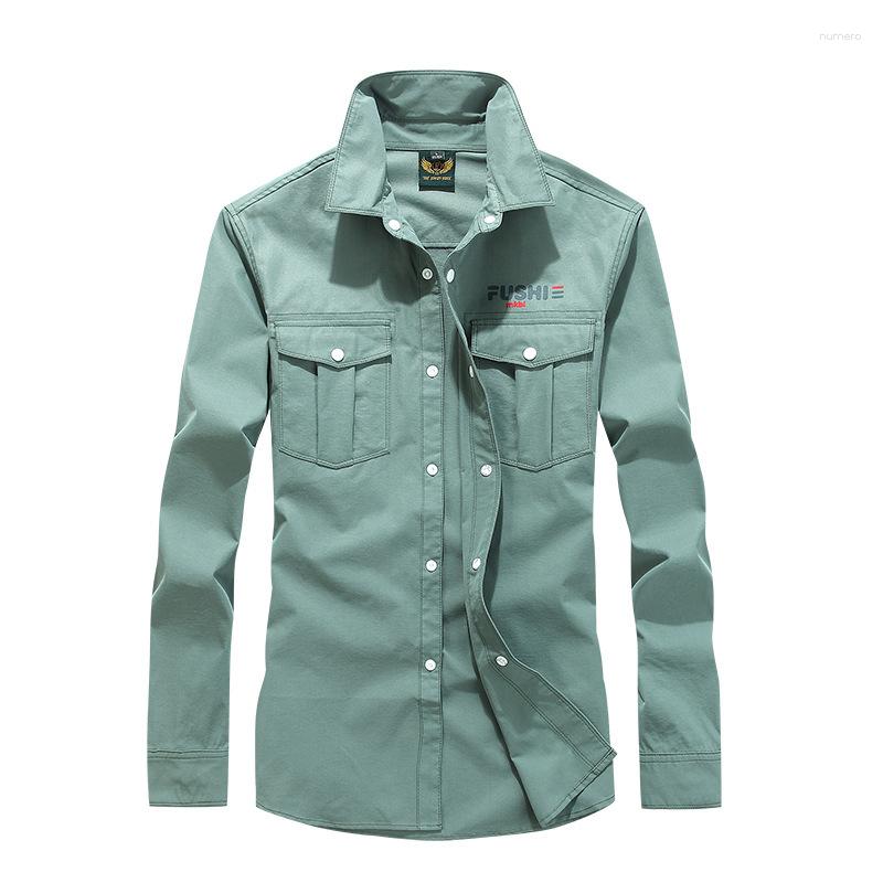 Men's Casual Shirts 2023 Spring Autumn Shirt Men Single Breasted Long Sleeves Button Up Outdoor Military Large Size -4XL, Picture shown
Men's Casual Shirts 2023 Spring Autumn Shirt Men Single Breasted Long Sleeves Button Up Outdoor Military Large Size -4XL, Picture shown